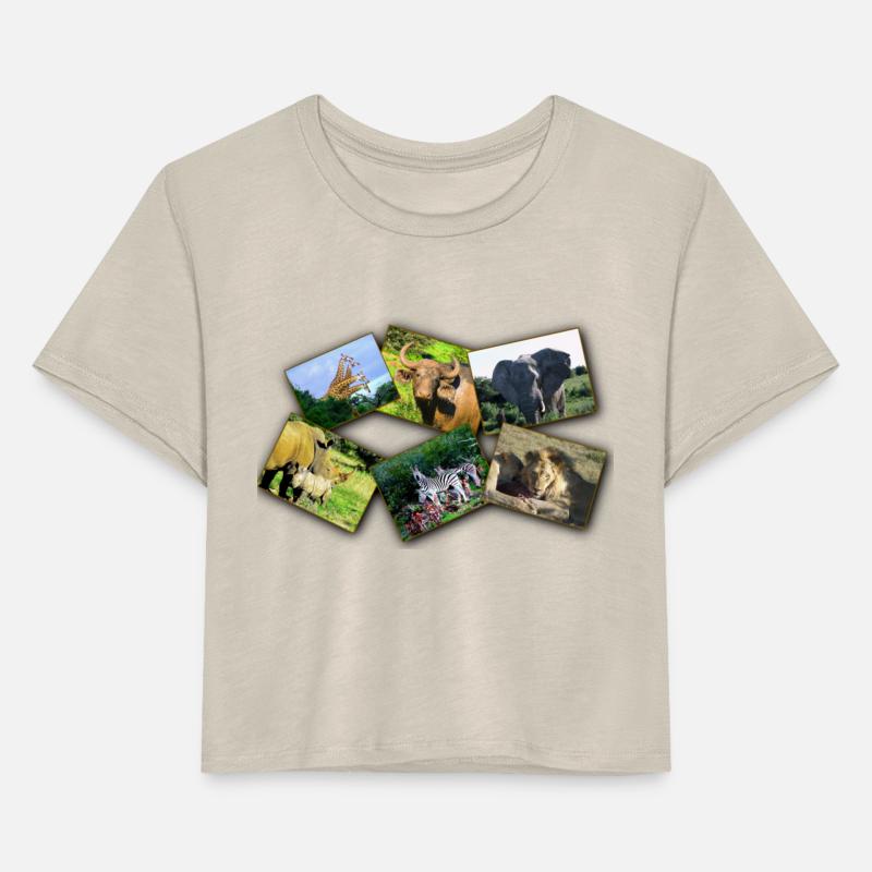 African Wildlife Photography Collage