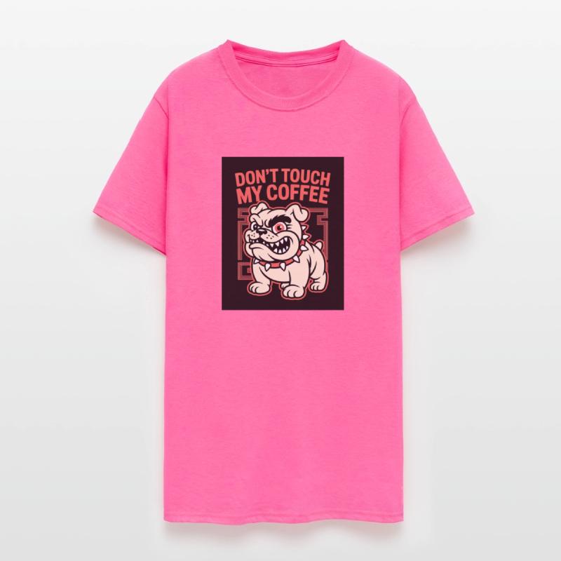 Aggressive Bulldog Coffee Quote