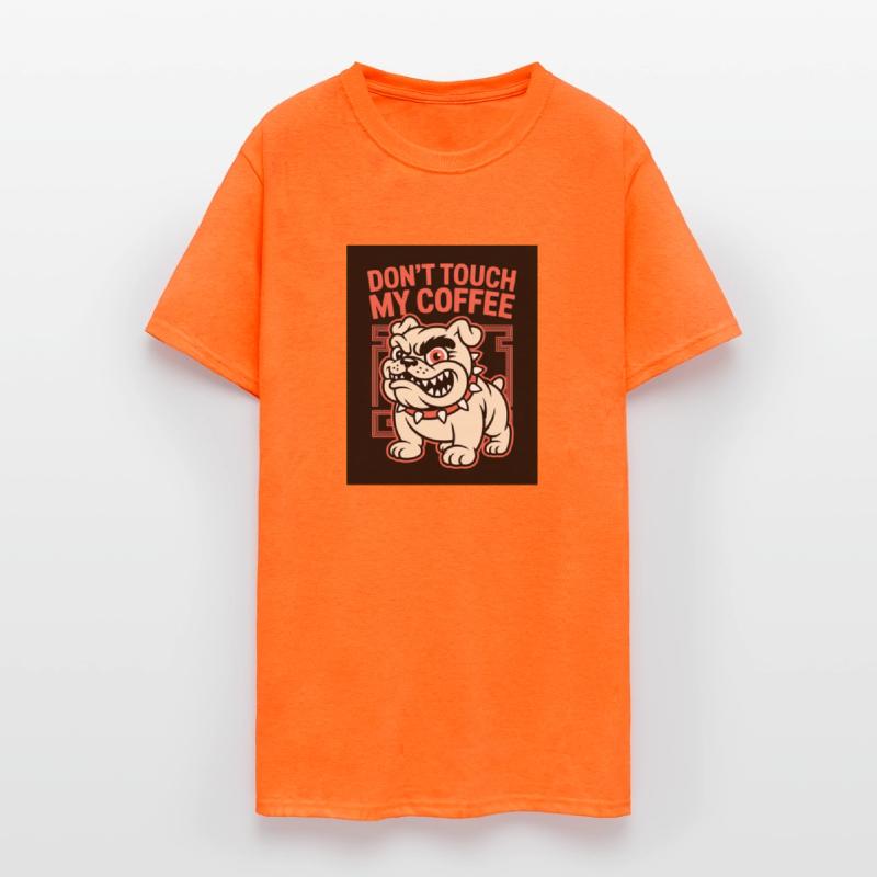 Aggressive Bulldog Coffee Quote