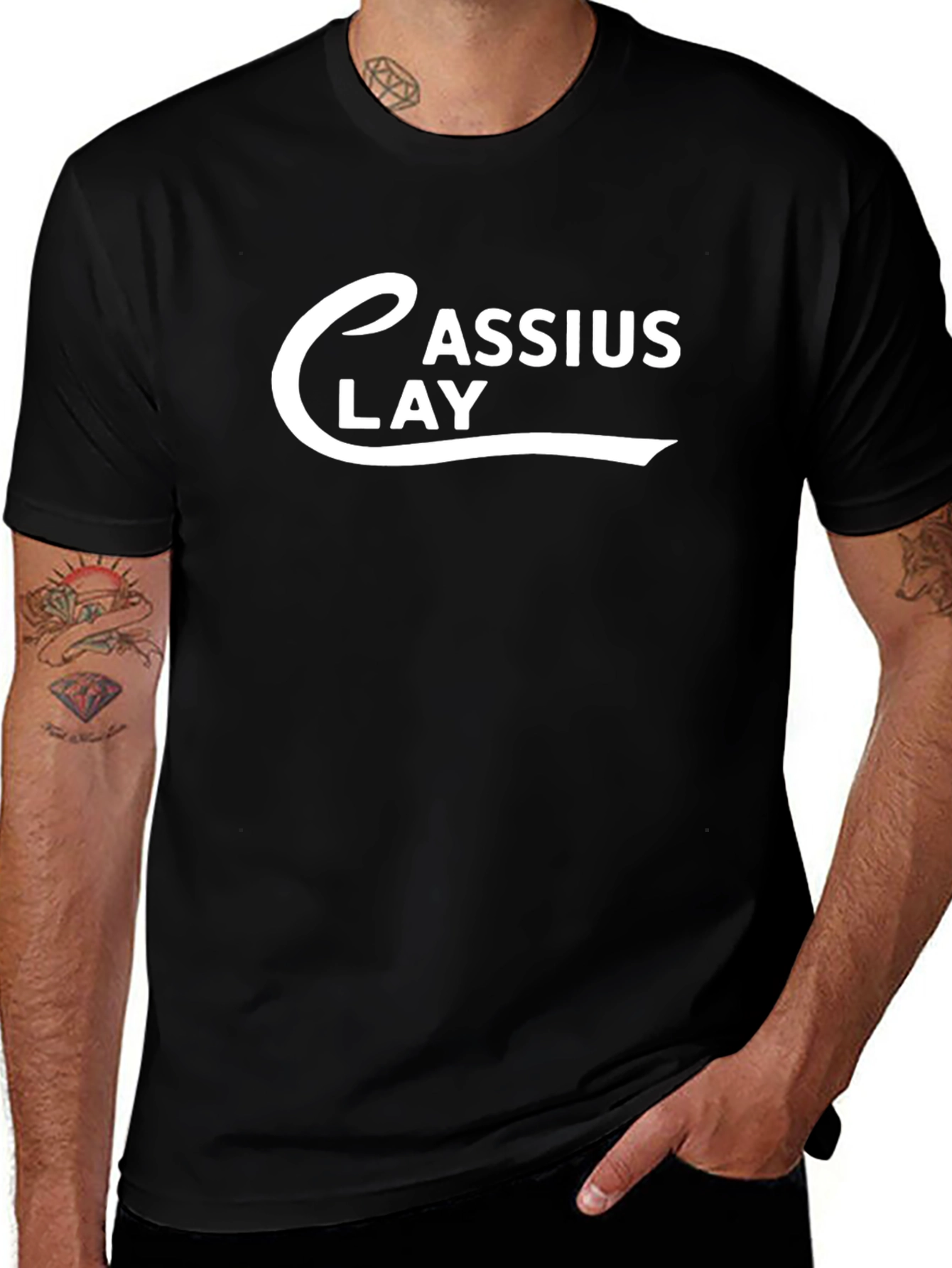 Cassius Clay Graphic T-Shirt - Classic Boxer Tee