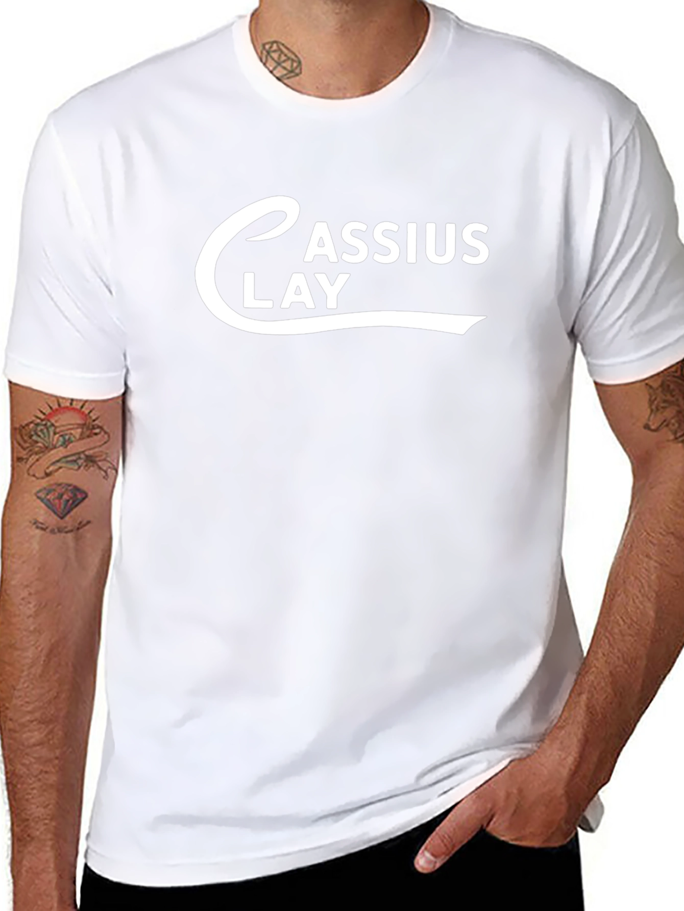 Cassius Clay Graphic T-Shirt - Classic Boxer Tee