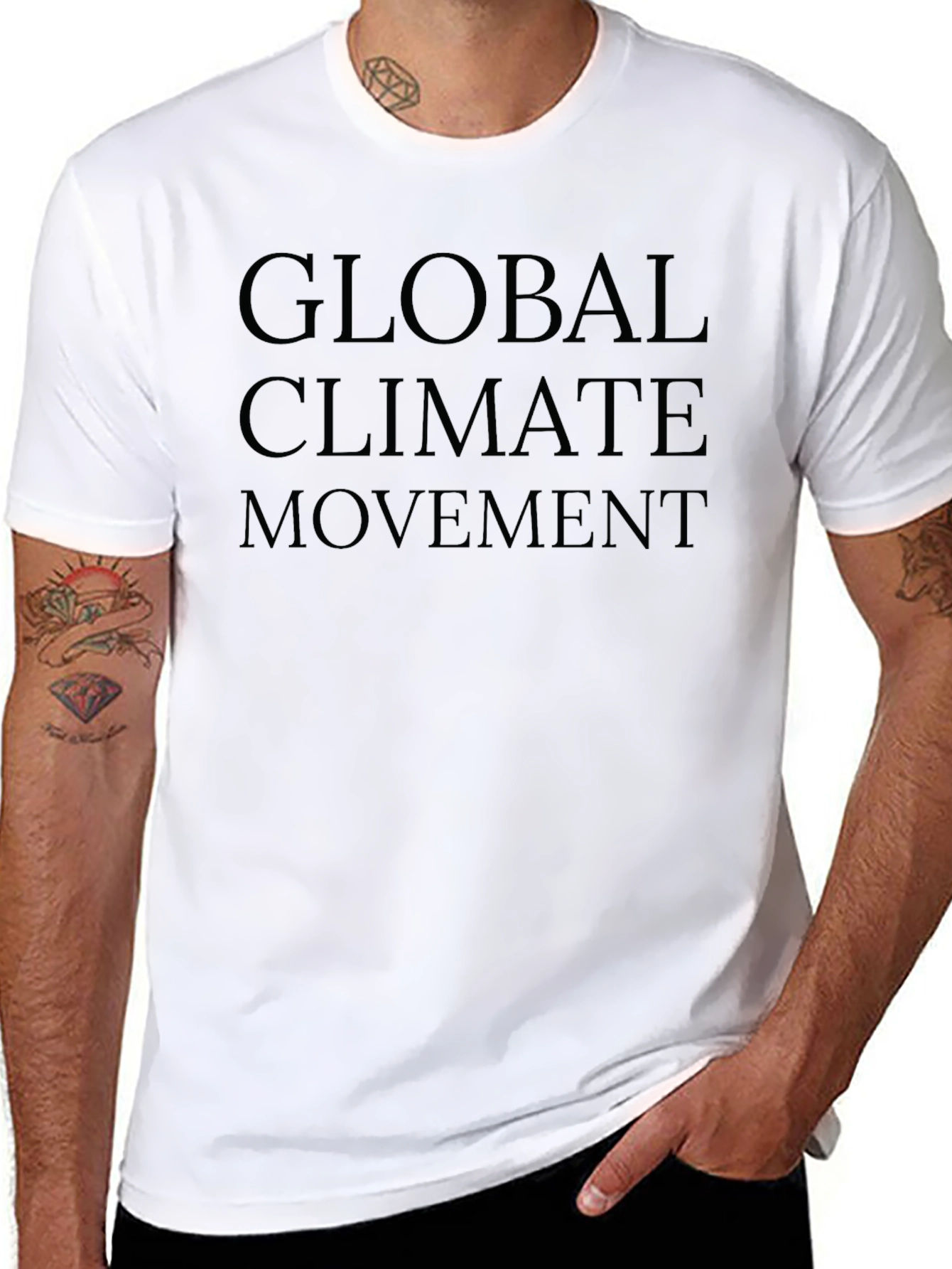 Global Climate Movement Tee - Eco-Friendly Statement Shirt