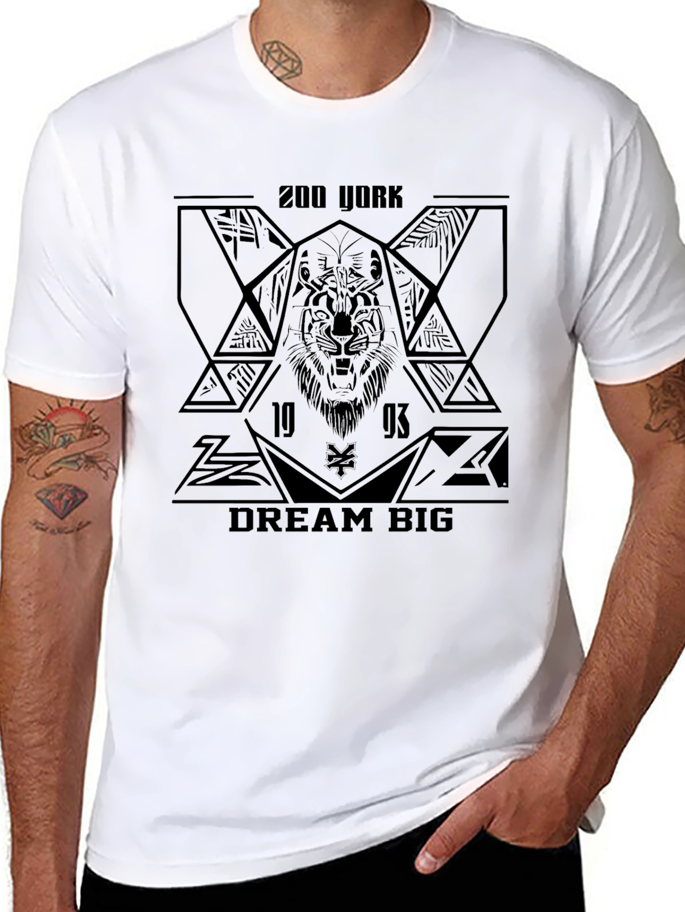 Zoo York Black Graphic Print T-Shirt