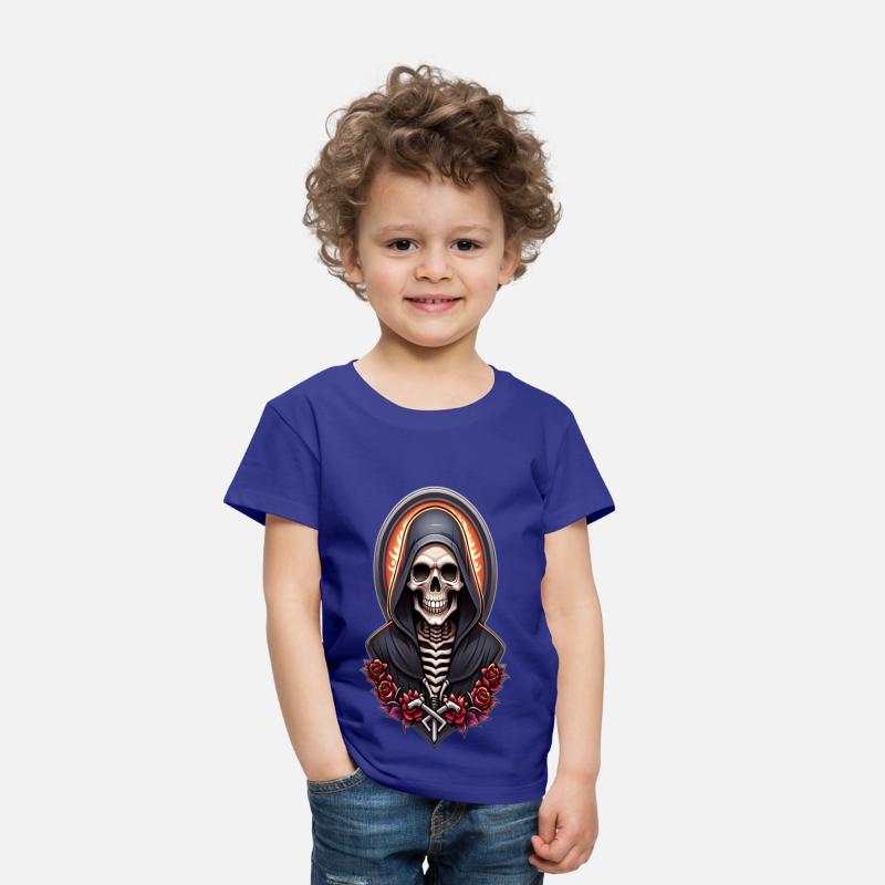 AI Modern Skeletor with Roses