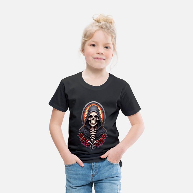 AI Modern Skeletor with Roses