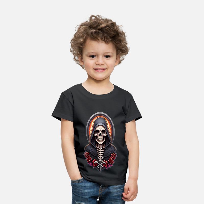 AI Modern Skeletor with Roses