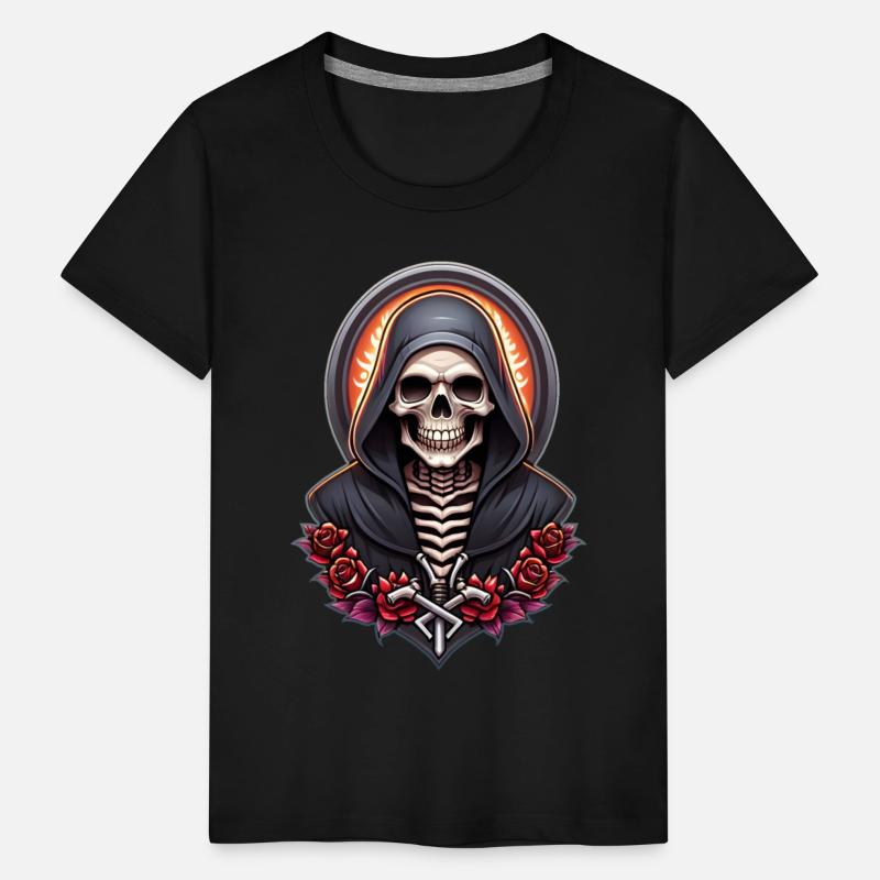 AI Modern Skeletor with Roses