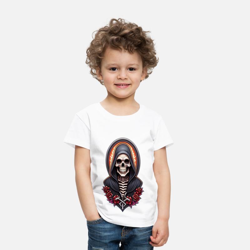 AI Modern Skeletor with Roses
