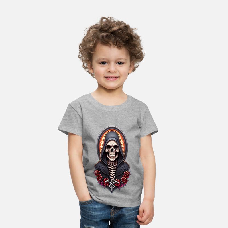 AI Modern Skeletor with Roses