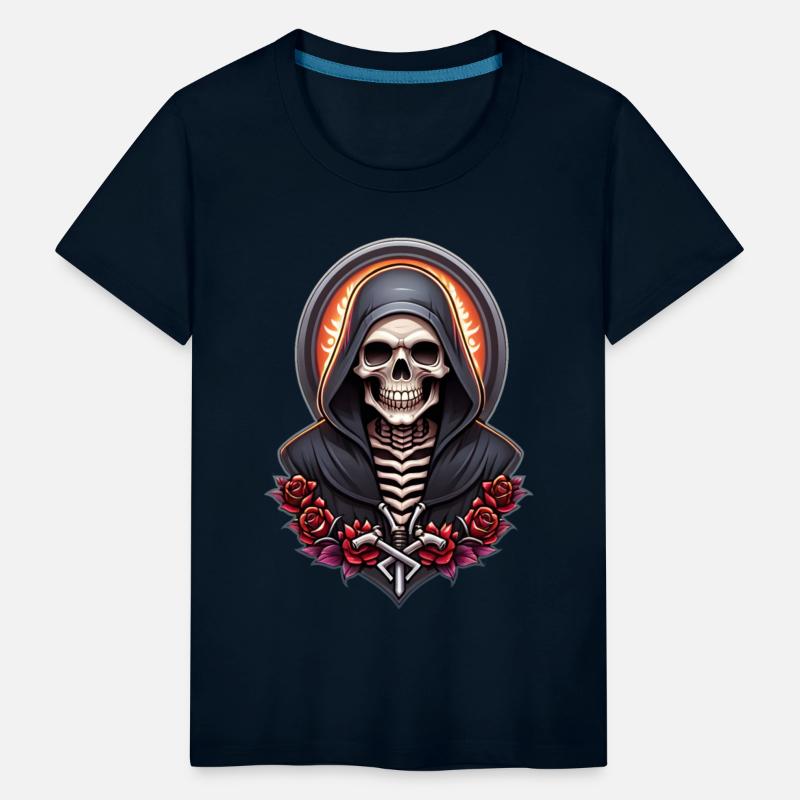 AI Modern Skeletor with Roses