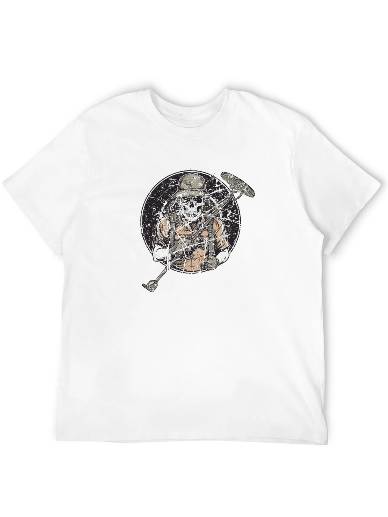 Skull Miner Graphic Tee