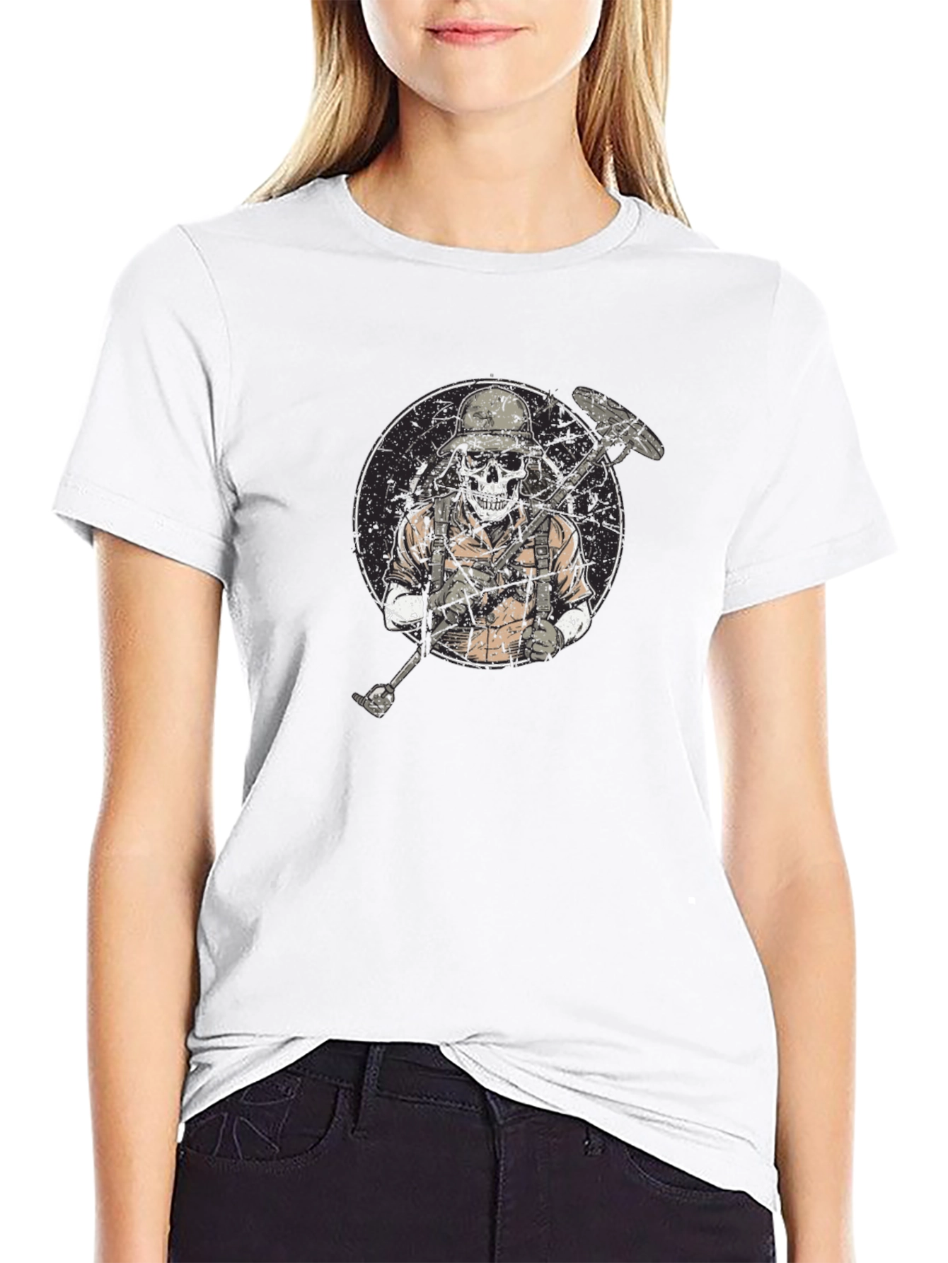 Skull Miner Graphic Tee