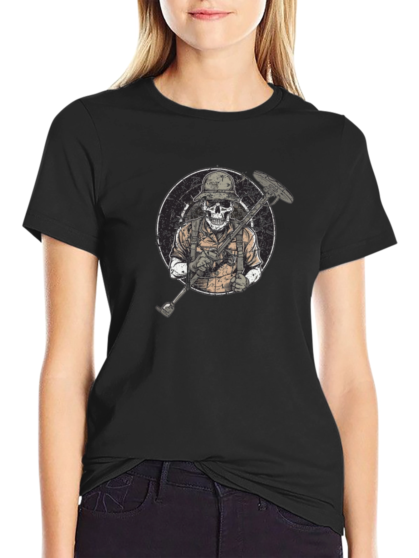 Skull Miner Graphic Tee