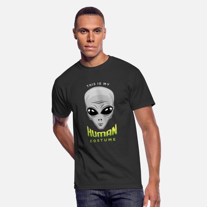 Alien Human Costume Funny Lazy Creepy Halloween