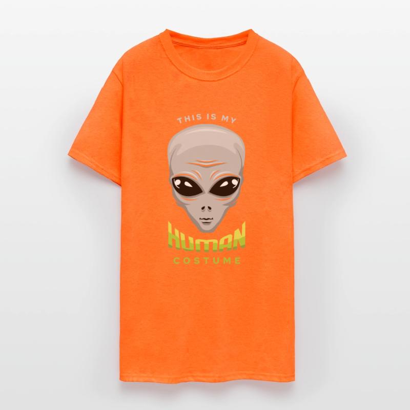 Alien Human Costume Funny Lazy Creepy Halloween