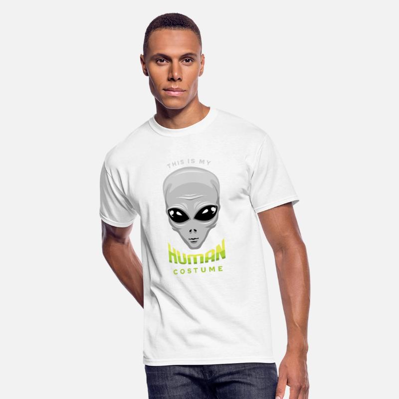 Alien Human Costume Funny Lazy Creepy Halloween