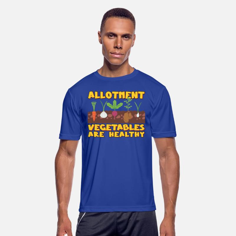 Allotment vegetables are healthy