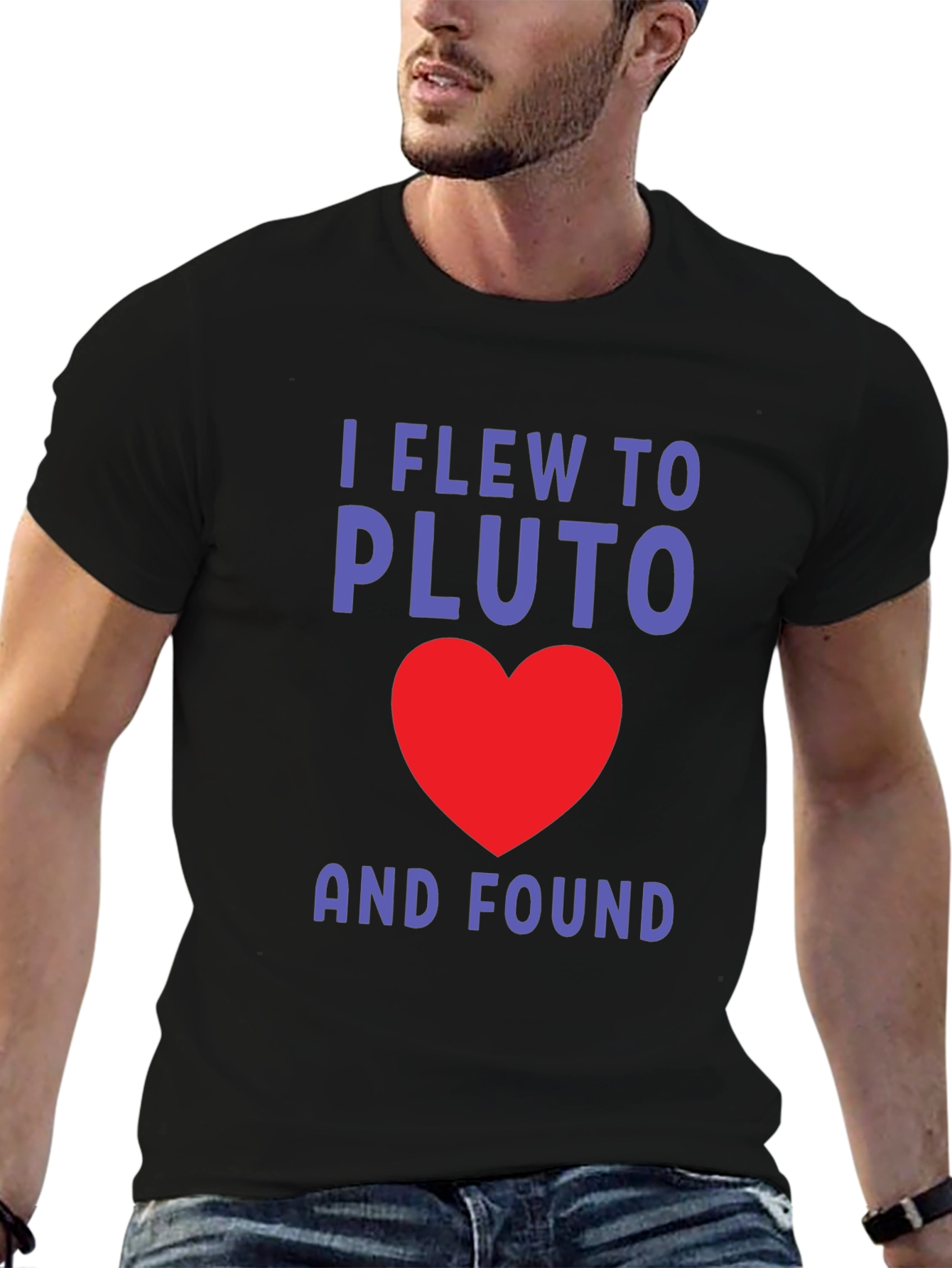 I Flew to Pluto and Found Love T-Shirt