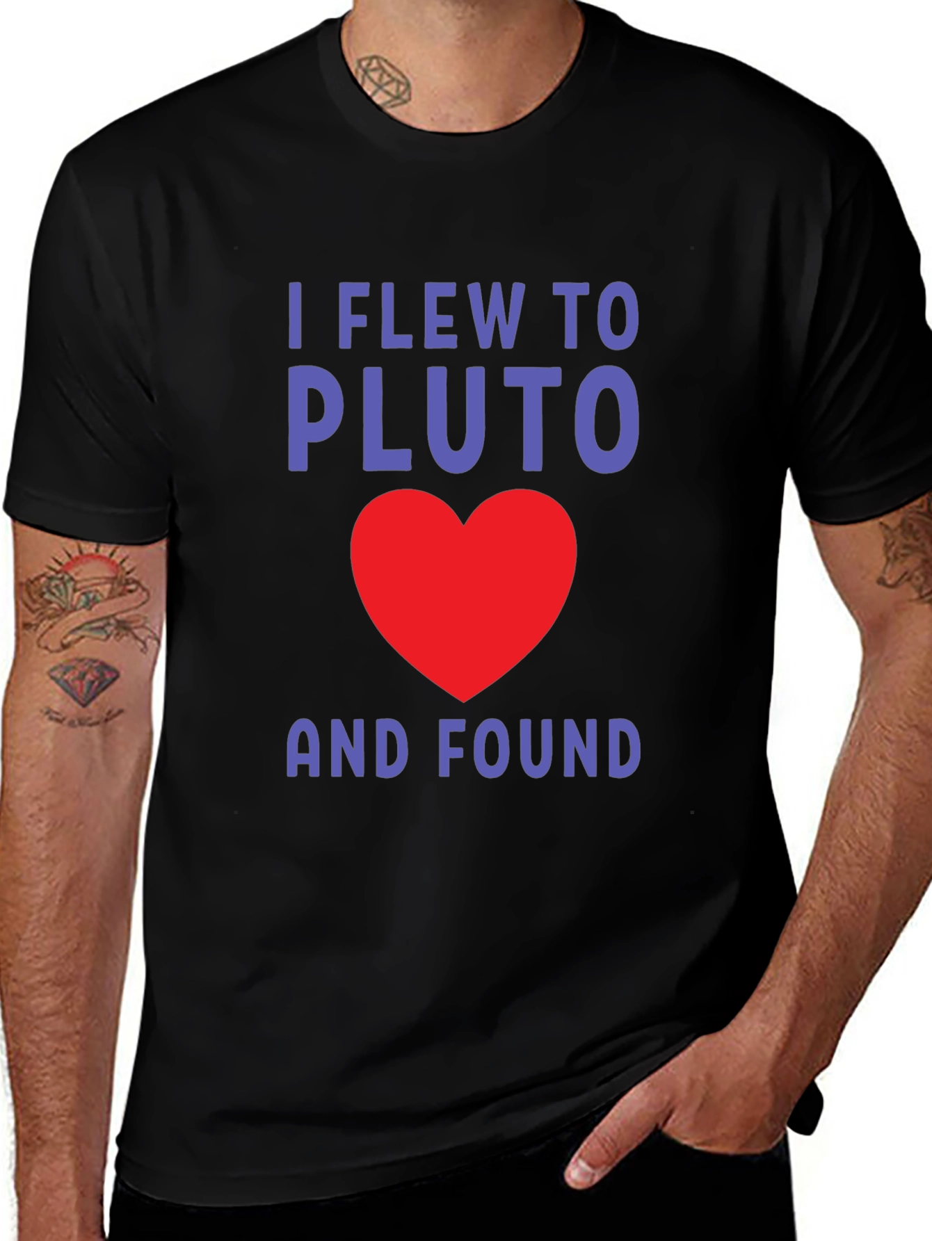 I Flew to Pluto and Found Love T-Shirt