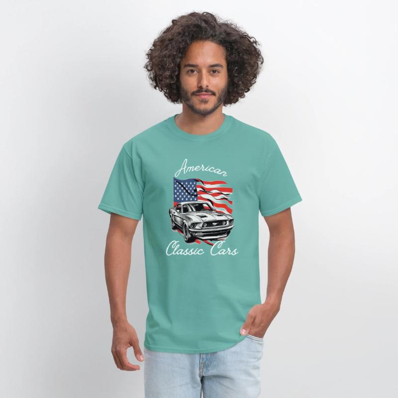 American Classic Cars T-Shirt