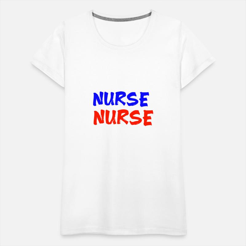 American flag colours nurse