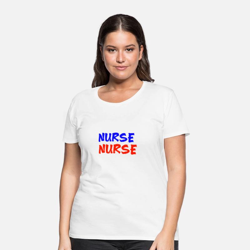 American flag colours nurse