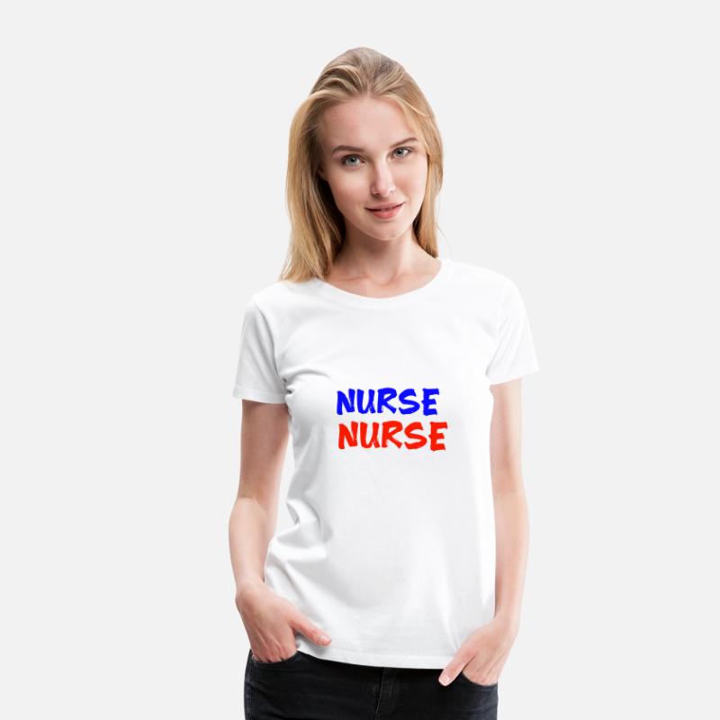 American flag colours nurse