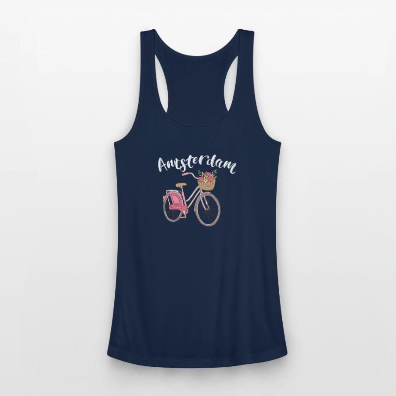 Amsterdam City Holland Bike T-Shirt