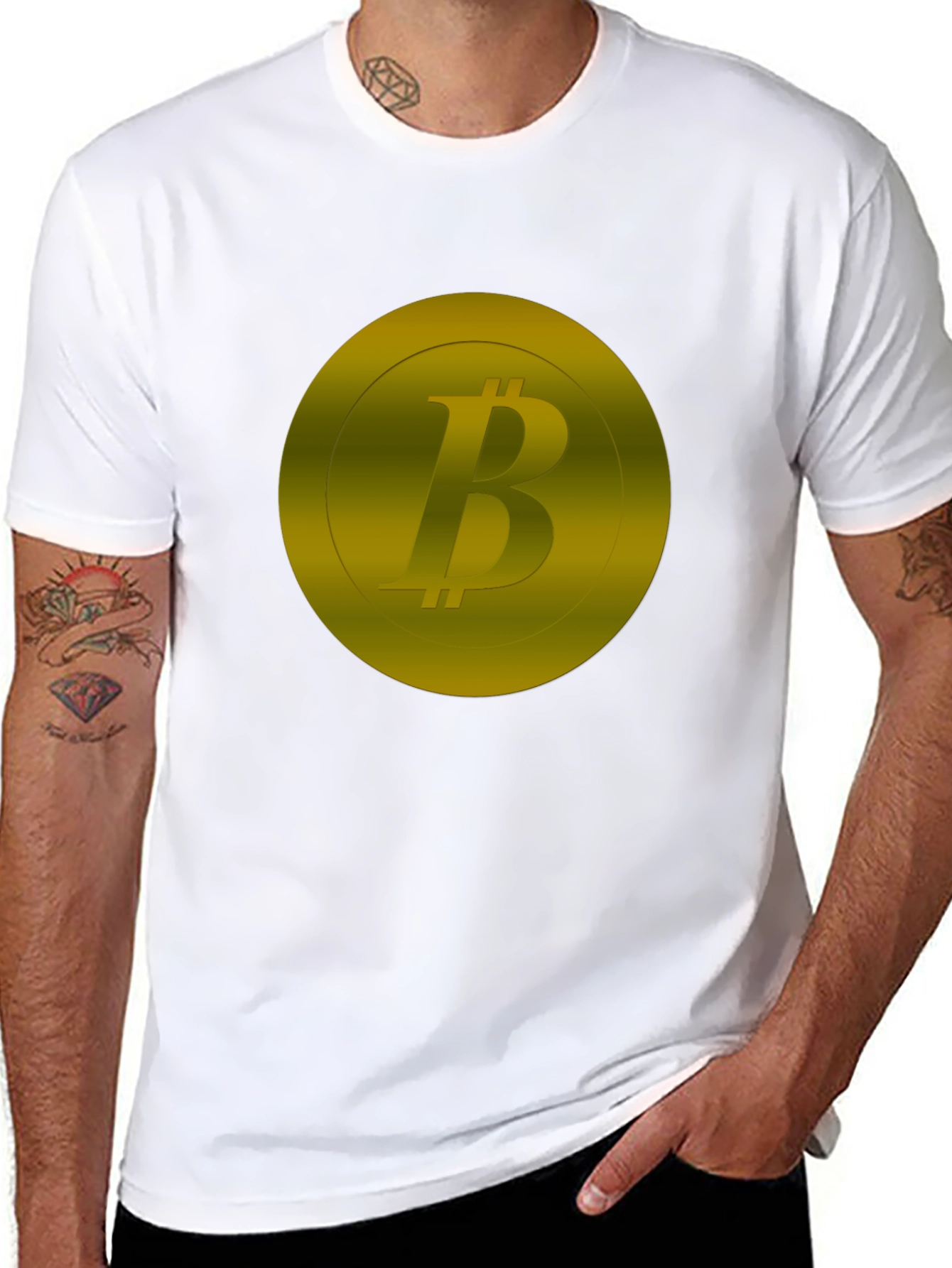 Bitcoin Graphic Tee - Crypto Enthusiast Apparel