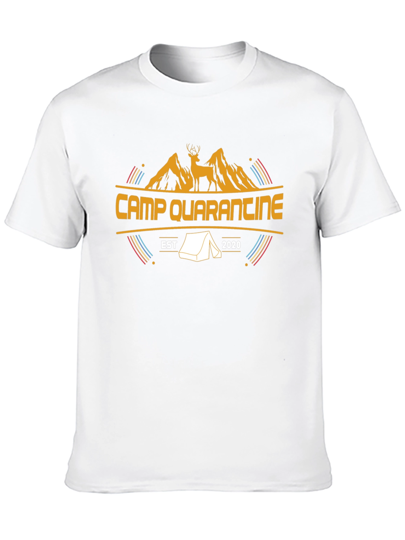 Camp Quarantine T-Shirt - Camping Adventure