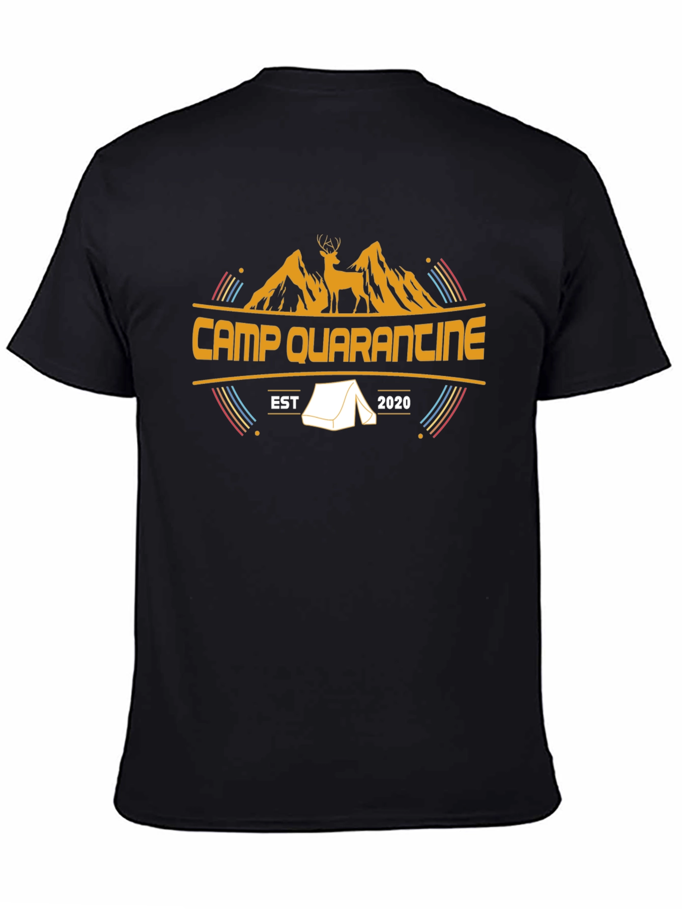 Camp Quarantine T-Shirt - Camping Adventure