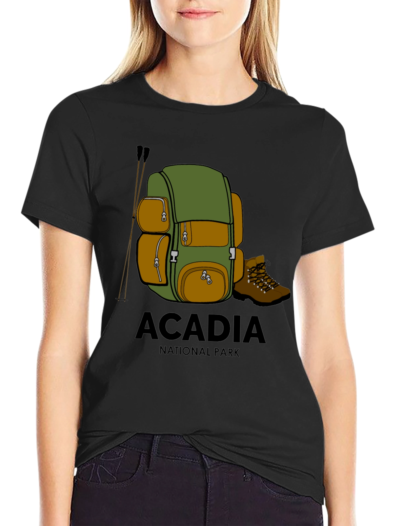Acadia National Park Hiking Tee