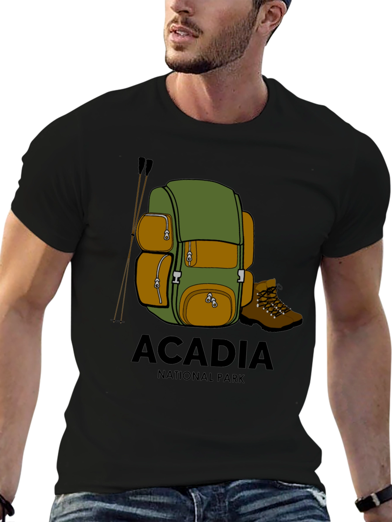 Acadia National Park Hiking Tee