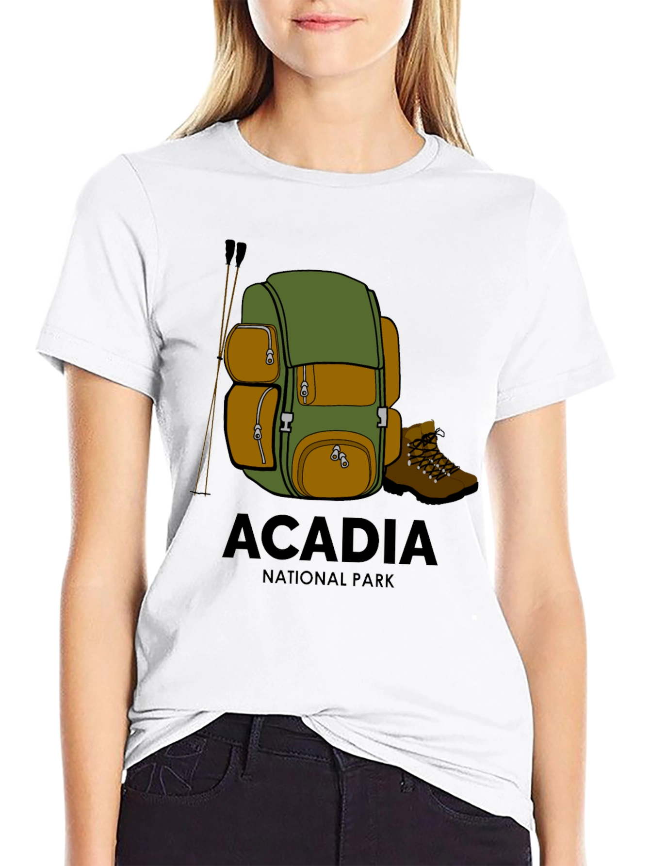 Acadia National Park Hiking Tee