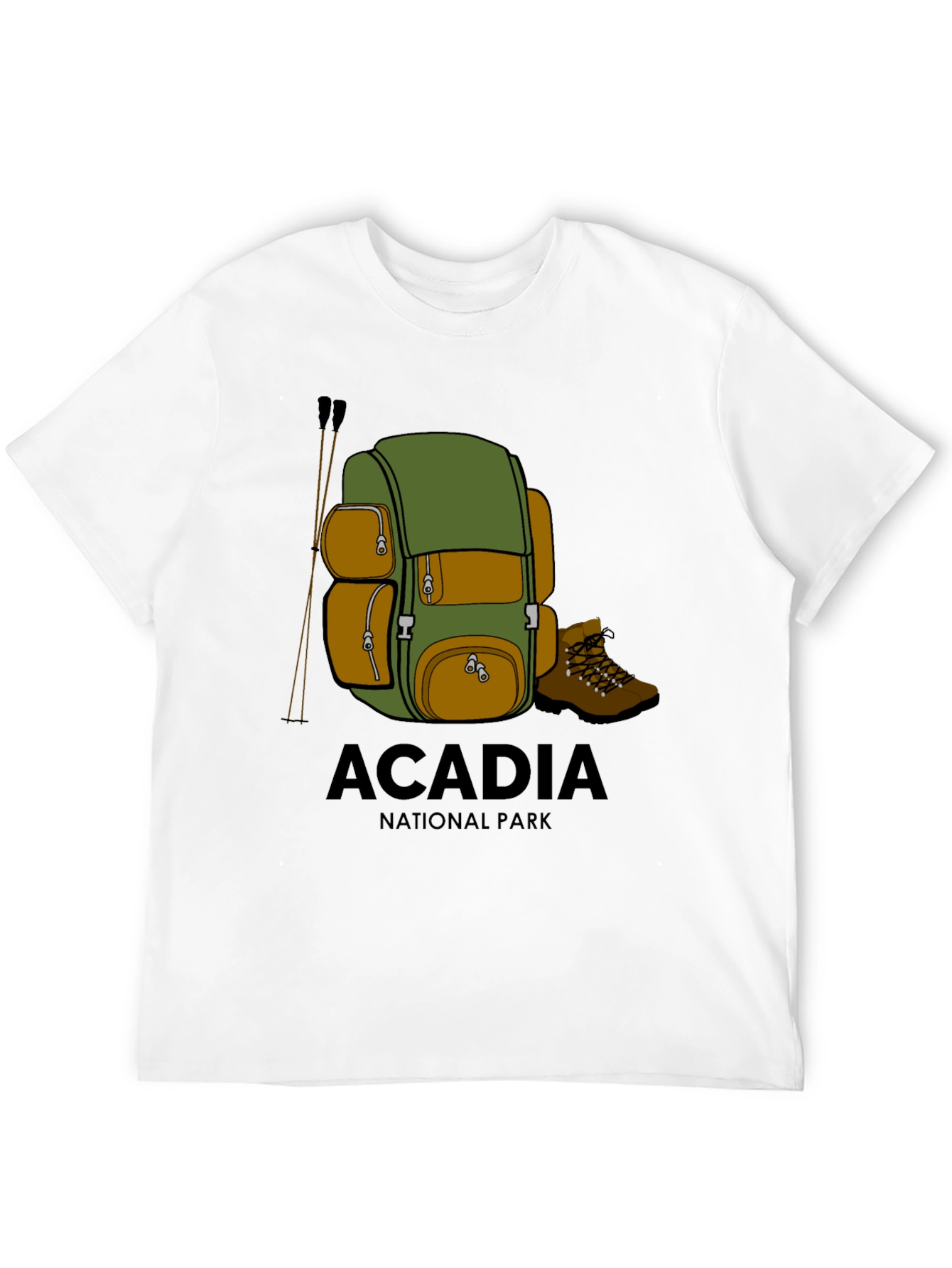 Acadia National Park Hiking Tee