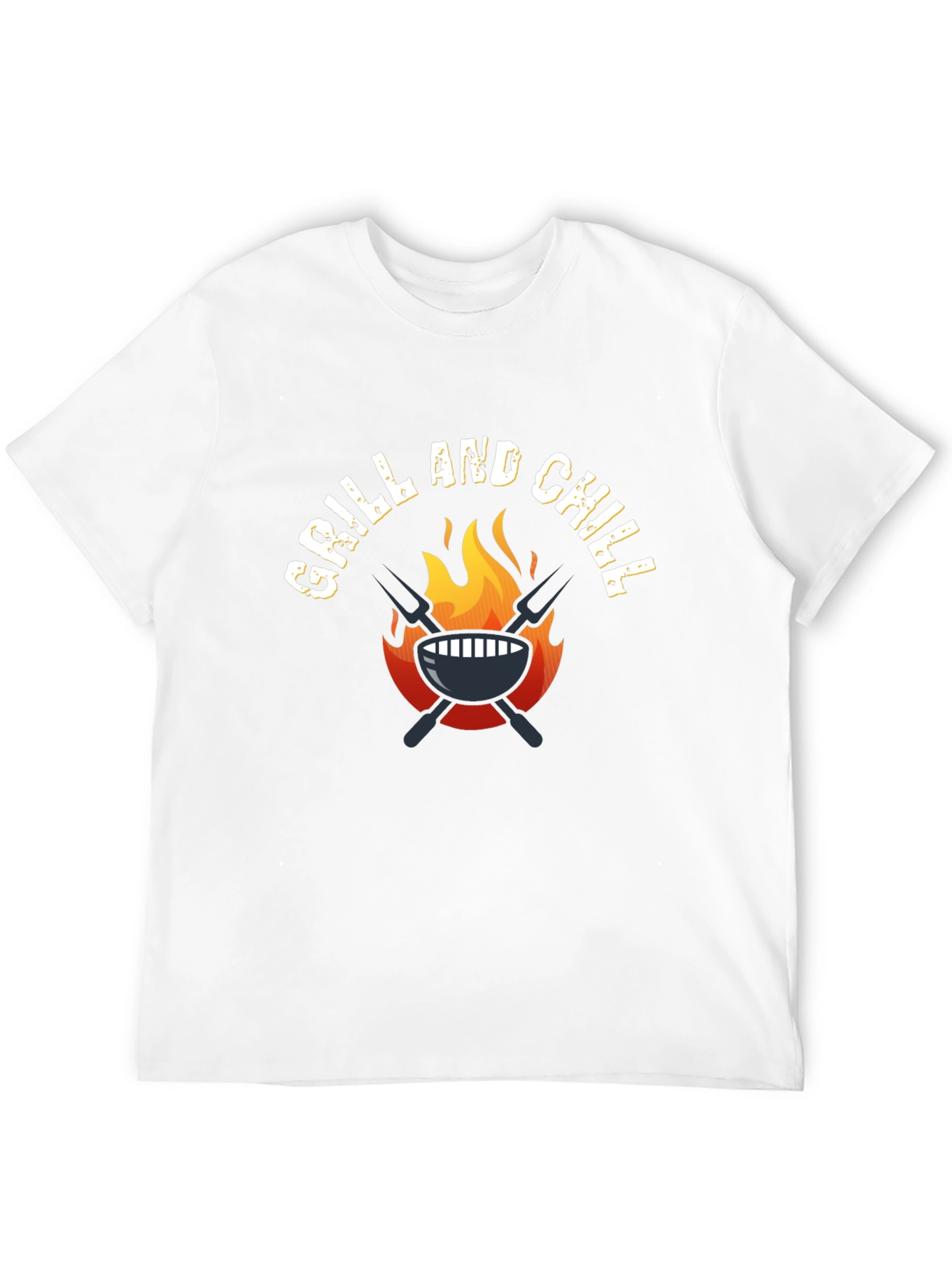 Grill and Chill Black T-Shirt