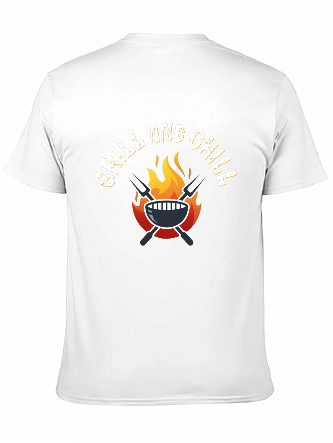 Grill and Chill Black T-Shirt