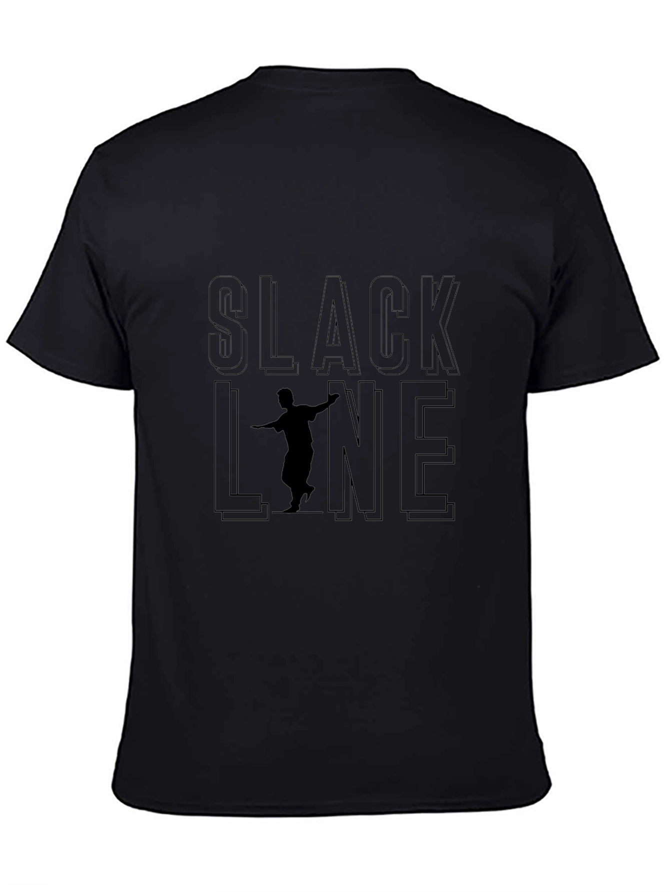 Slackline T-Shirt: Balance & Style