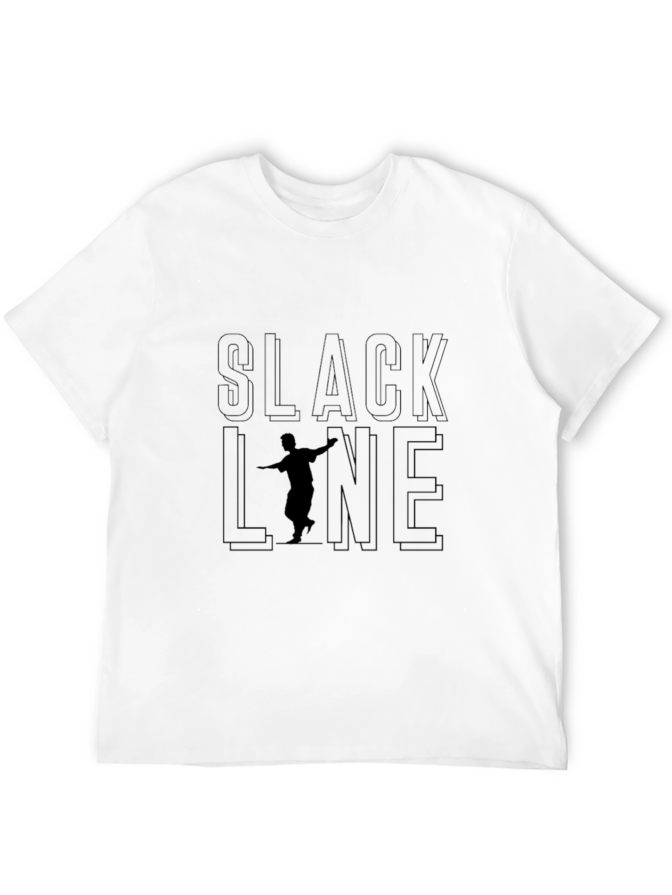 Slackline T-Shirt: Balance & Style