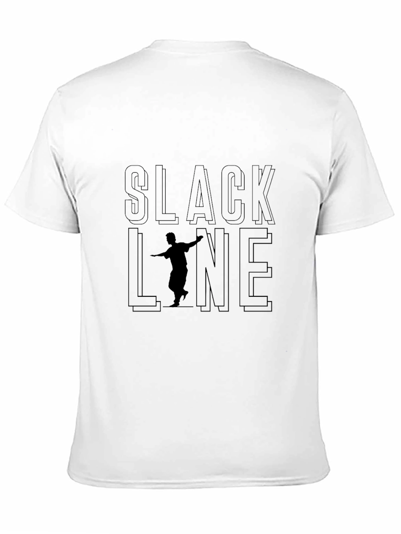 Slackline T-Shirt: Balance & Style