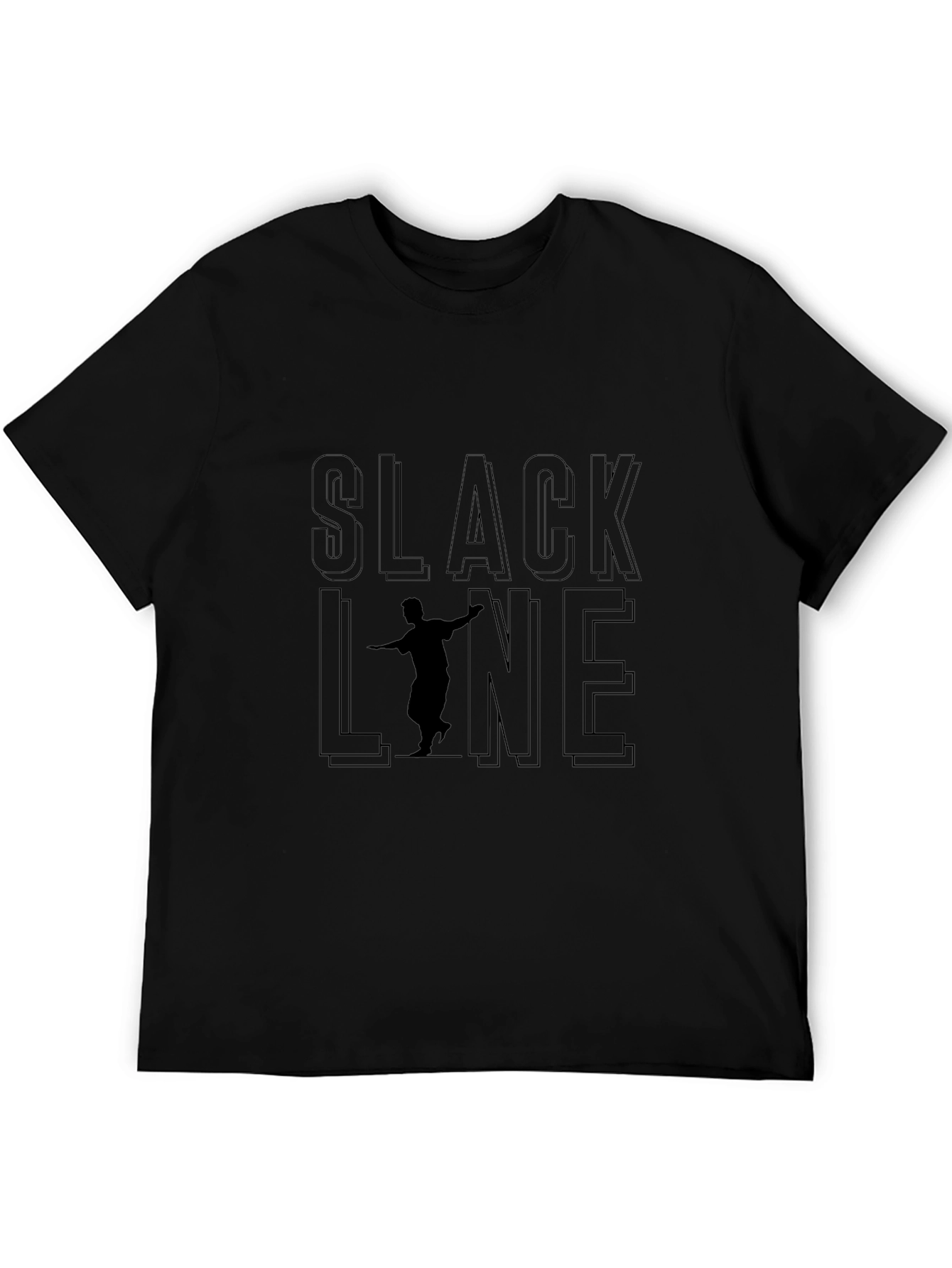 Slackline T-Shirt: Balance & Style