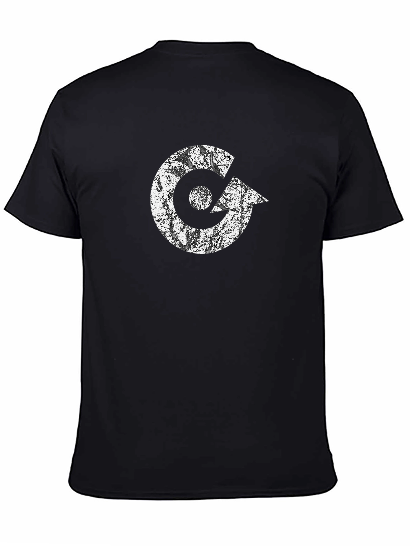 Retro Tech Logo Black T-Shirt
