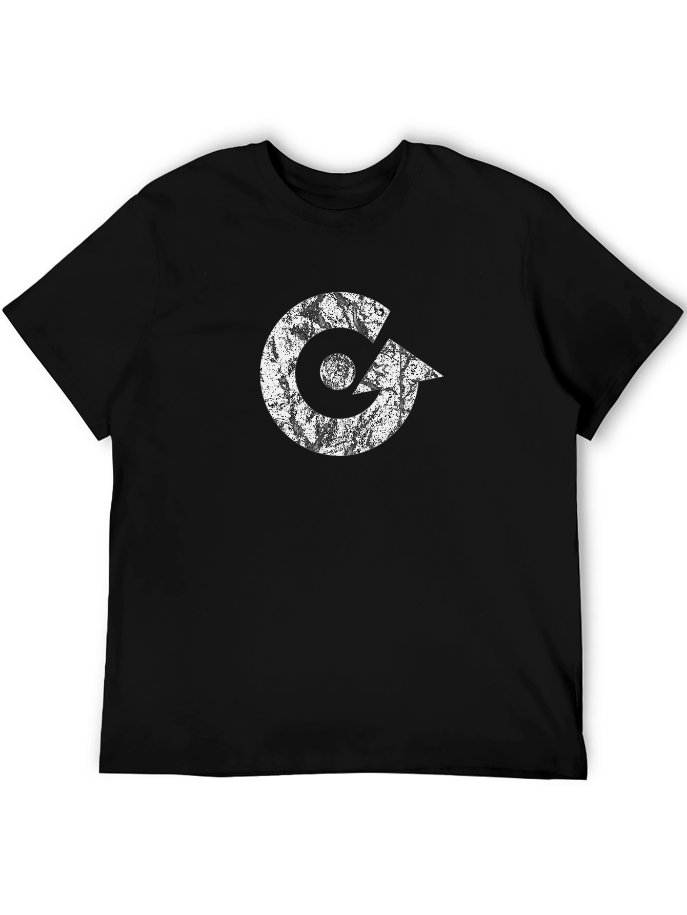 Retro Tech Logo Black T-Shirt