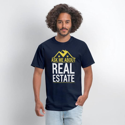 Asks Me About Real Estate Funny Pun Realtor Agent