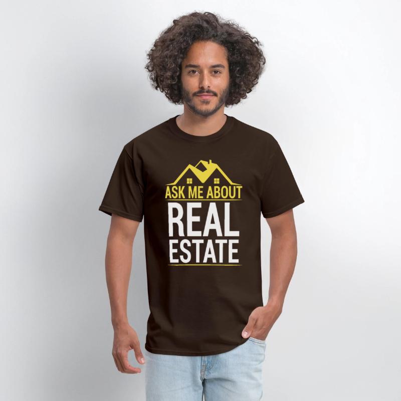 Asks Me About Real Estate Funny Pun Realtor Agent