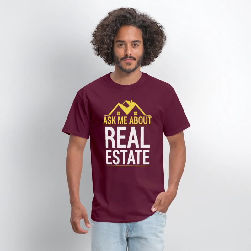 Asks Me About Real Estate Funny Pun Realtor Agent