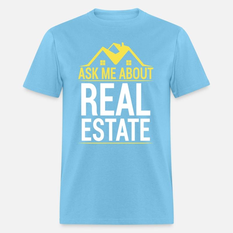 Asks Me About Real Estate Funny Pun Realtor Agent