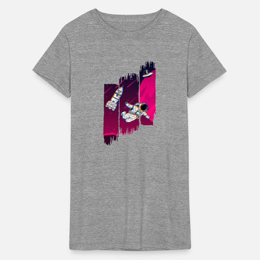 Astronaut dabbing in outer space