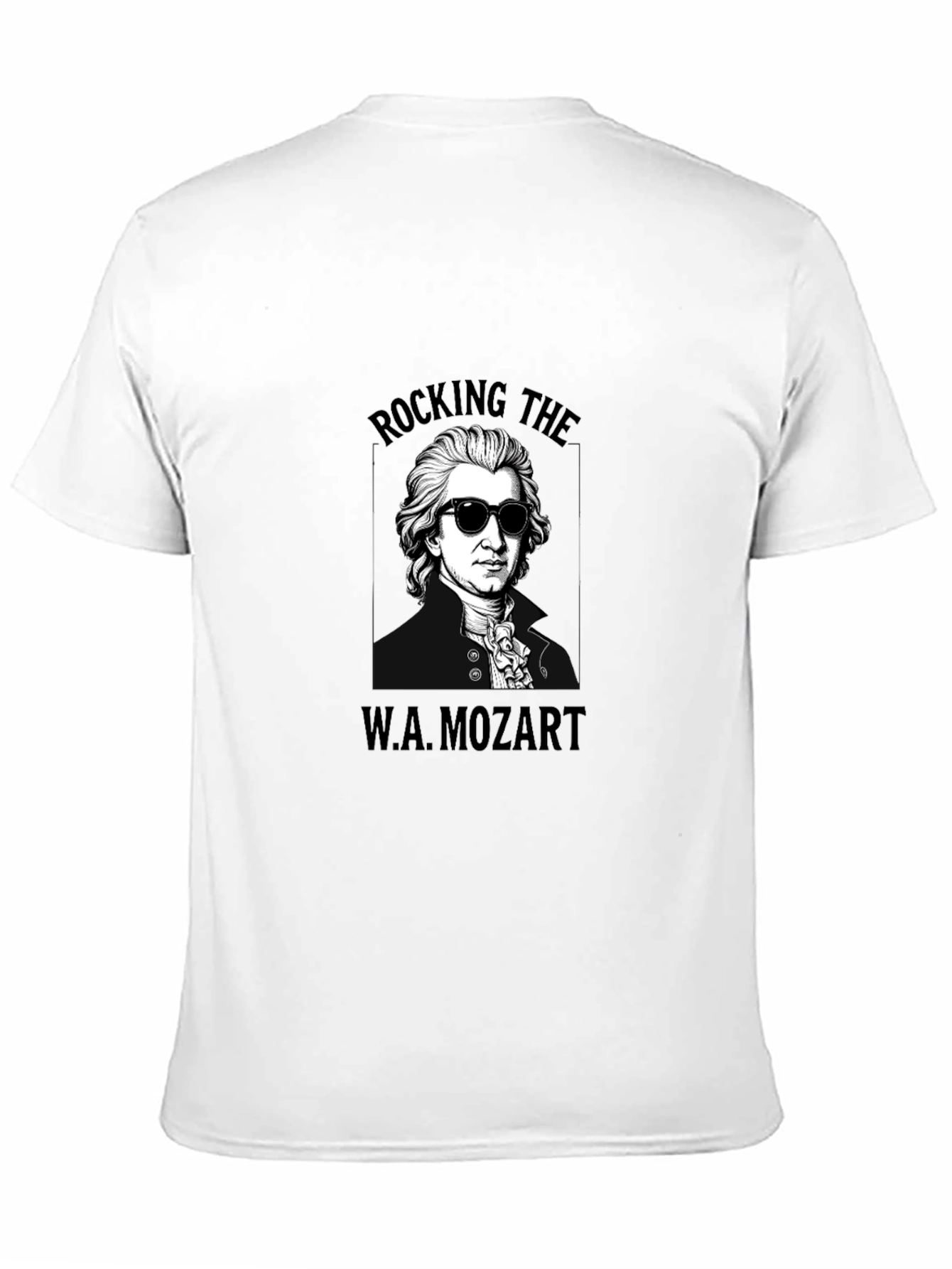 Rocking Mozart Black T-Shirt