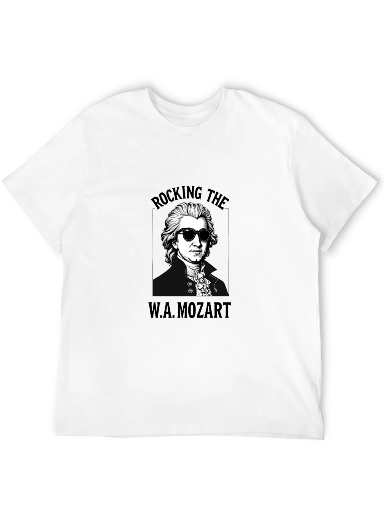 Rocking Mozart Black T-Shirt